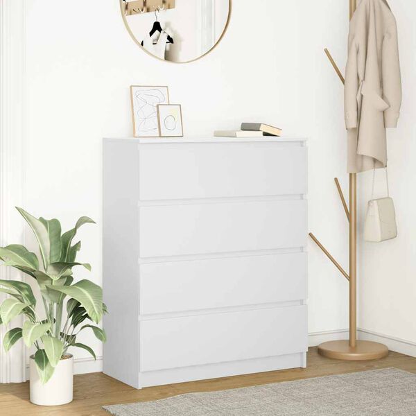 vidaXL Sideboard &Lambda;&epsilon;&upsilon;&kappa;ό 80x35x99 cm &Kappa;&alpha;&tau;&alpha;&sigma;&kappa;&epsilon;&upsilon;&alpha;&sigma;&mu;έ&nu;&omicron; &xi;ύ&lambda;&omicron;