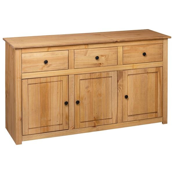 vidaXL Μπουφές 135 x 40 x 80 εκ. από Μασίφ Ξύλο Πεύκου Σειρά Panama