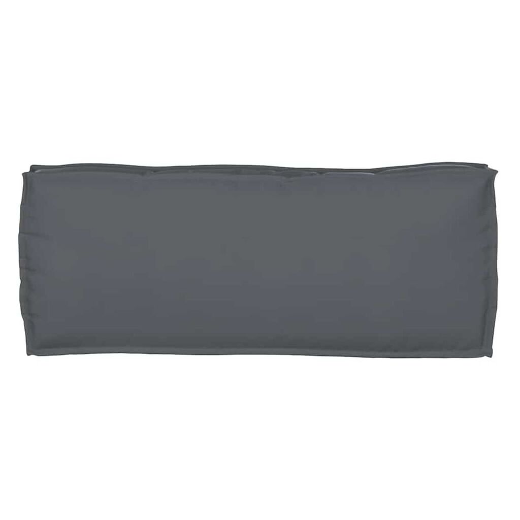vidaXL Μαξιλάρι παλέτας για πάγκο Ανθρακί 100 x 40 x 8 εκ