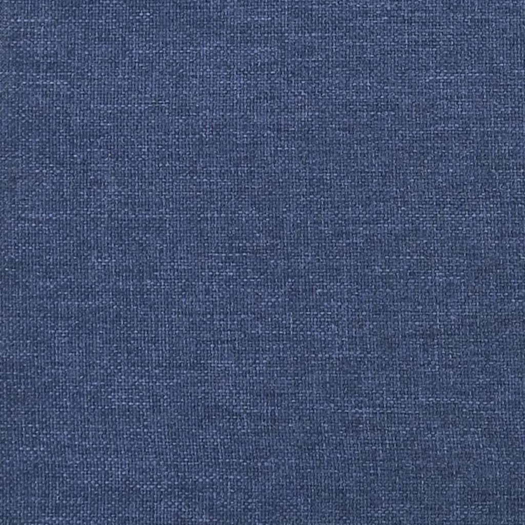vidaXL Στρώμα με Pocket Springs Μπλε 140x200x20 εκ. Υφασμάτινο