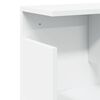 vidaXL Ντουλάπι Τοίχου Λευκό 100x20x30 εκ. από Επεξεργασμένο Ξύλο