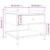 vidaXL Τραπεζάκι Σαλονιού Sonoma Δρυς 50x50x50 εκ. Επεξεργασμένο Ξύλο