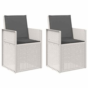 vidaXL &Kappa;&alpha;&rho;έ&kappa;&lambda;&epsilon;&sigmaf; &Epsilon;&sigma;&tau;&iota;&alpha;&tau;&omicron;&rho;ί&omicron;&upsilon; &Kappa;ή&pi;&omicron;&upsilon; 2 pcs Ά&sigma;&pi;&rho;&omicron; &kappa;&alpha;&iota; &Alpha;&nu;&theta;&rho;&alpha;&kappa;ί PP