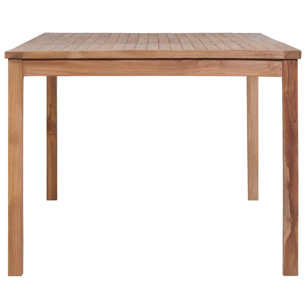 vidaXL Τραπέζι Κήπου 200 x 100 x 77 εκ. από Μασίφ Ξύλο Teak