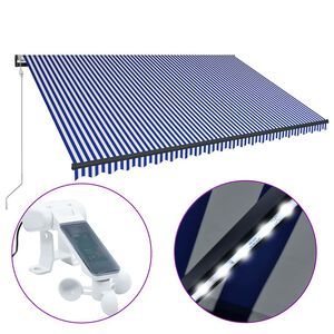 vidaXL &Tau;έ&nu;&tau;&alpha; &mu;&epsilon; &Alpha;&iota;&sigma;&theta;&eta;&tau;ή&rho;&alpha; &Alpha;&nu;έ&mu;&omicron;&upsilon; & LED &Mu;&pi;&lambda;&epsilon; / &Lambda;&epsilon;&upsilon;&kappa;ή 500 x 300 &epsilon;&kappa;.