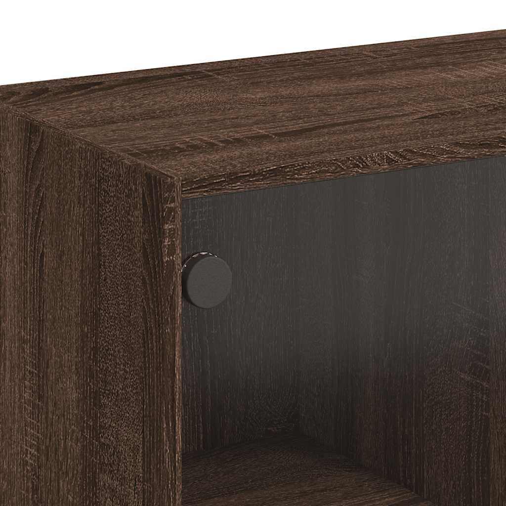 vidaXL Μπουφές Καφέ Δρυς 102x37x75,5 εκ. Επεξεργασμένο Ξύλο