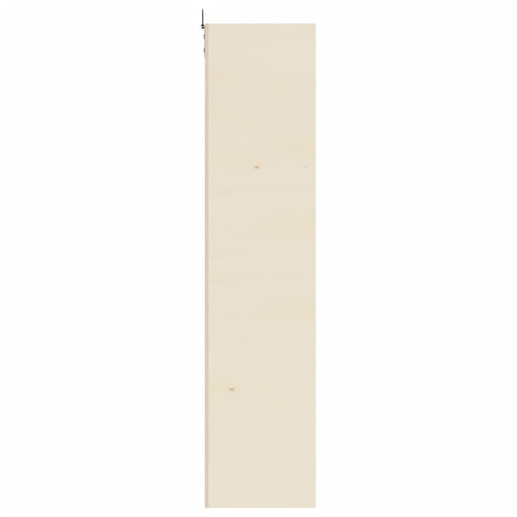 vidaXL Ξύλινη συλλεκτική βιτρίνα με πόρτες 40x8,5x37 εκ.