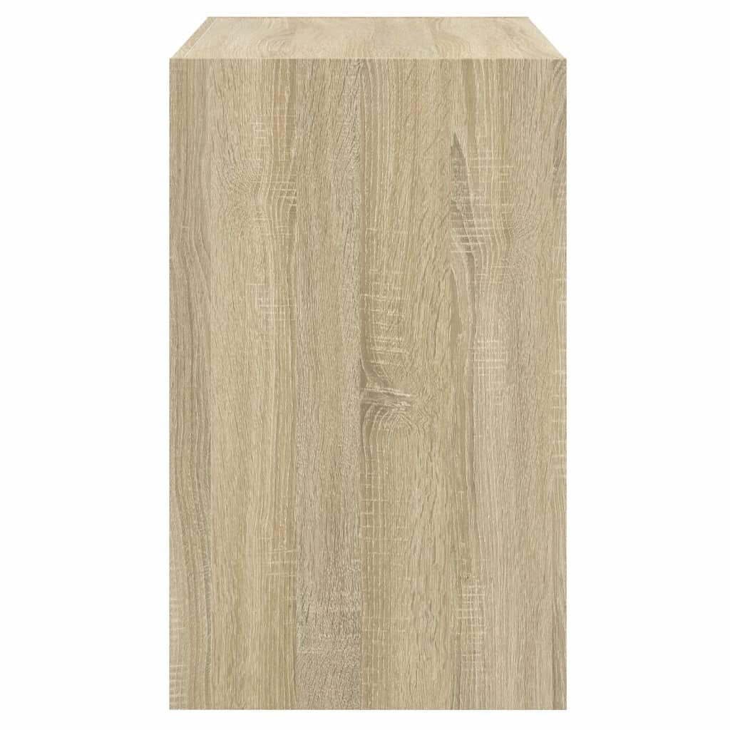vidaXL Παπουτσοθήκη Sonoma Δρυς 80x42x69 εκ. από Επεξεργασμένο Ξύλο