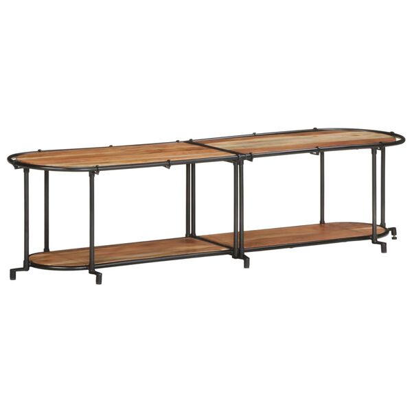 vidaXL Έπιπλο Τηλεόρασης 160x42x40 εκ. από Μασίφ Ξύλο Ακακίας