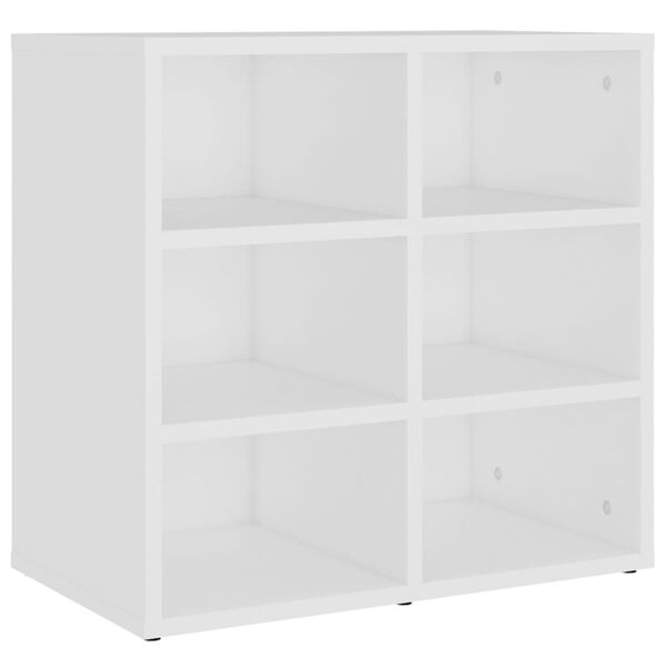 vidaXL Παπουτσοθήκες 2 τεμ. Λευκές 52,5 x 30 x 50 εκ.