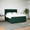 vidaXL &Kappa;&rho;&epsilon;&beta;ά&tau;&iota; Boxspring &mu;&epsilon; &Sigma;&tau;&rho;ώ&mu;&alpha; &Sigma;&kappa;&omicron;ύ&rho;&omicron; &Pi;&rho;ά&sigma;&iota;&nu;&omicron; 180x200&epsilon;&kappa;. &Beta;&epsilon;&lambda;&omicron;ύ&delta;&iota;&nu;&omicron;