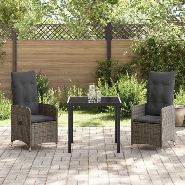 vidaXL &Sigma;έ&tau; &phi;&alpha;&gamma;&eta;&tau;&omicron;ύ &gamma;&iota;&alpha; &kappa;ή&pi;&omicron; &mu;&epsilon; &mu;&alpha;&xi;&iota;&lambda;ά&rho;&iota; 3 pcs &Gamma;&kappa;&rho;&iota; &Pi;&omicron;&lambda;&upsilon; &rho;ά&tau;&alpha;&nu;