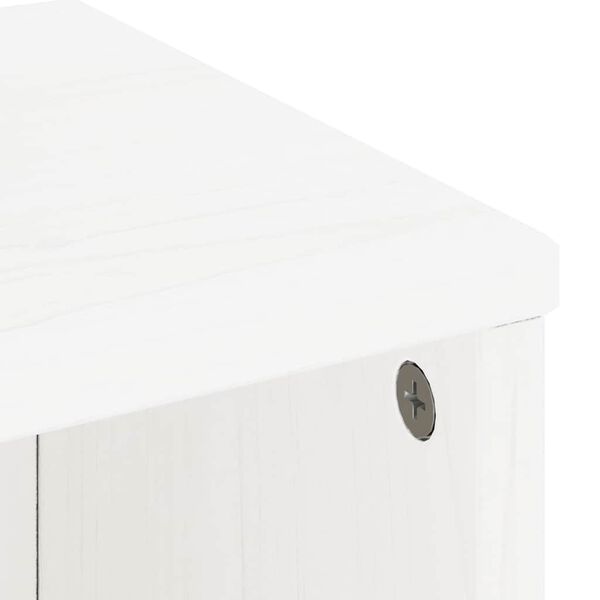 vidaXL Πλαϊνά ντουλάπια 4 τεμ. ODDA 40x24x79 εκ. από Μασίφ Ξύλο Πεύκου