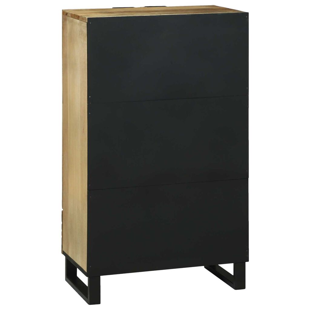 vidaXL Υψηλός πίνακας 60x33.5x100 cm Μασίφ ξύλο μάνγκο