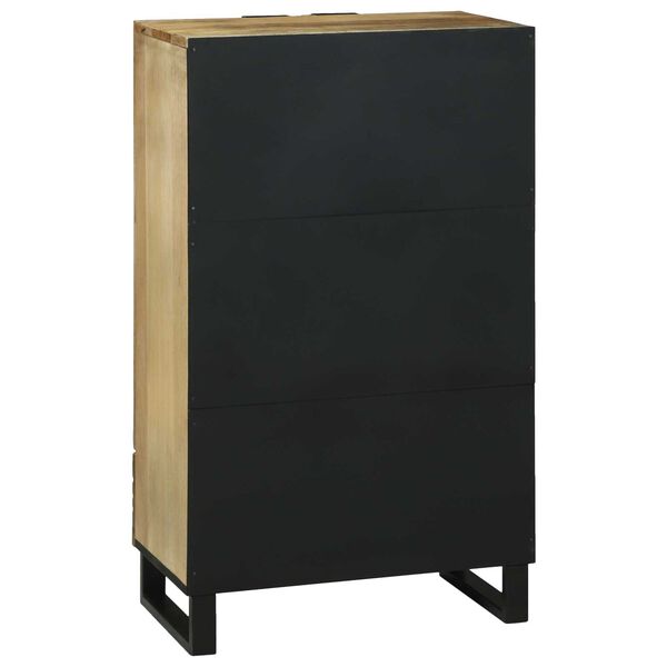 vidaXL Υψηλός πίνακας 60x33.5x100 cm Μασίφ ξύλο μάνγκο