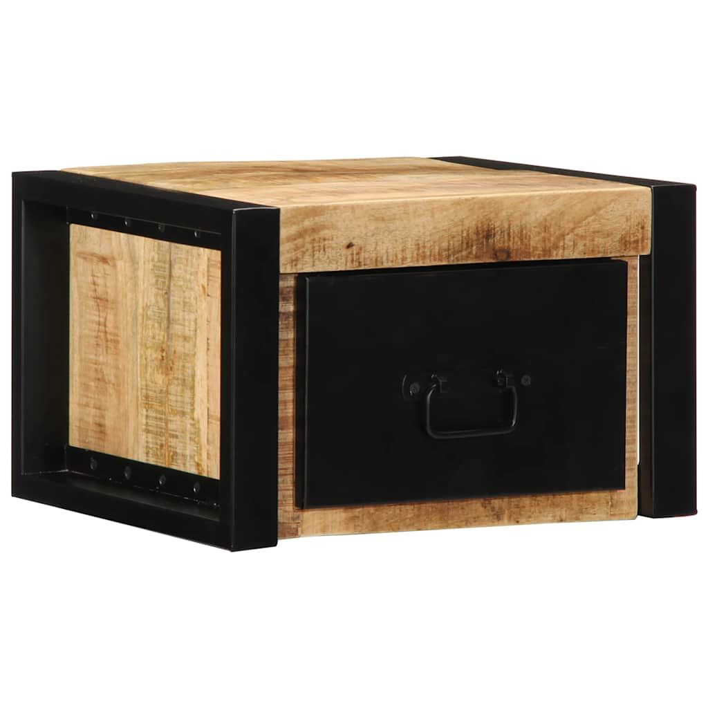 vidaXL Κομοδίνο 40x35x25 cm Στερεό ακατέργαστο ξύλο Mango
