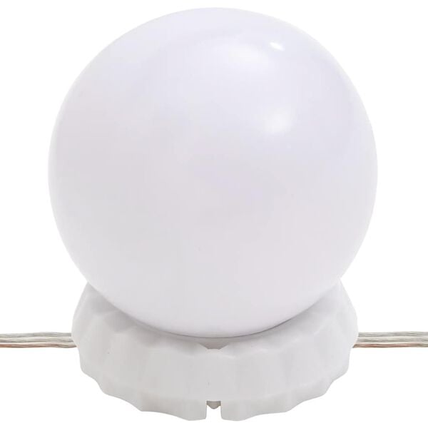 vidaXL Μπουντουάρ με LED Φώτα τεχνίτης Δρυς 96x40x142 εκ.