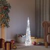 vidaXL Κώνος Διακοσμητικός LED Ακρυλ. Ψυχρό Λευκό 60 εκ.