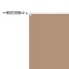 vidaXL Τέντα Κάθετη Taupe 140 x 800 εκ. από Ύφασμα Oxford