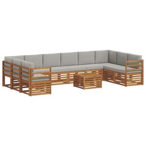 vidaXL &Sigma;&alpha;&lambda;&omicron;&nu;ά&kappa;&iota; &Gamma;&omega;&nu;&iota;&alpha;&kappa;&omicron;ύ &Kappa;&alpha;&nu;&alpha;&pi;έ 11 pcs &Phi;&upsilon;&sigma;&iota;&kappa;ό &kappa;&alpha;&iota; &Alpha;&nu;&omicron;&iota;&chi;&tau;ό &Gamma;&kappa;&rho;&iota;