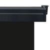 vidaXL Σκίαστρο Βεράντας Πλαϊνό Μαύρο 175 x 250 εκ.