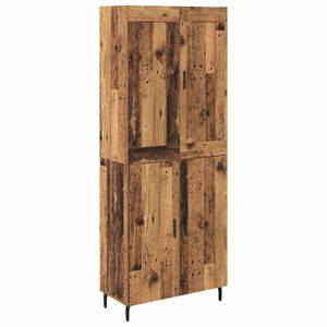 vidaXL Highboard 2 pcs &Pi;&alpha;&lambda;&iota;ό &xi;ύ&lambda;&omicron; &Epsilon;&pi;&epsilon;&xi;&epsilon;&rho;&gamma;&alpha;&sigma;&mu;έ&nu;&omicron; &xi;ύ&lambda;&omicron;