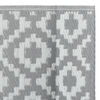 vidaXL Χαλί εξωτερικού χώρου ARAKIL Γκρι 160x230 cm PP