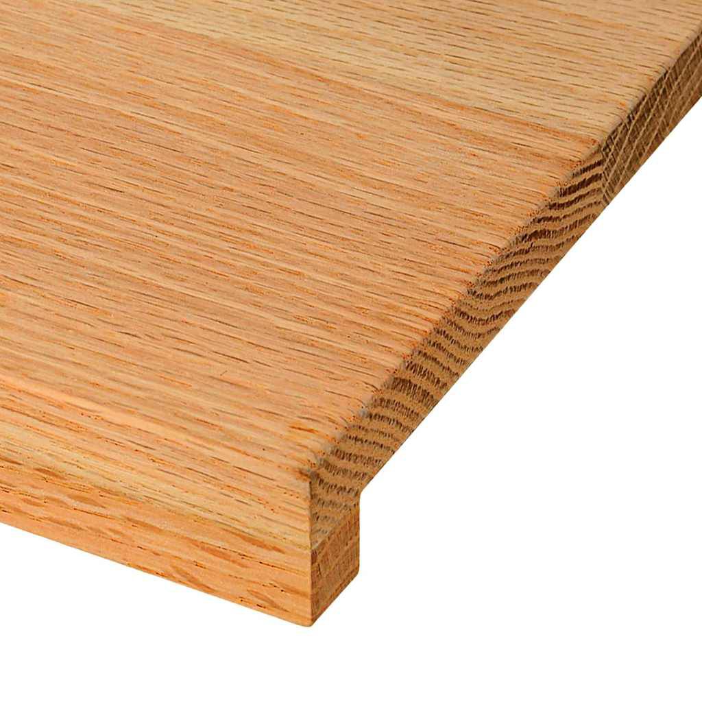 vidaXL Πατάκια Σκάλας 2 τεμ. Ανοιχτό Καφέ 70x30x2 cm Ξύλο Δρυός