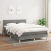 vidaXL &Kappa;&rho;&epsilon;&beta;ά&tau;&iota; Boxspring &mu;&epsilon; &Sigma;&tau;&rho;ώ&mu;&alpha; &Sigma;&kappa;&omicron;ύ&rho;&omicron; &Gamma;&kappa;&rho;&iota; 140x190 &epsilon;&kappa;. &Upsilon;&phi;&alpha;&sigma;&mu;ά&tau;&iota;&nu;&omicron;