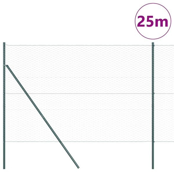 vidaXL &Sigma;&tau;ύ&lambda;&omicron;&sigmaf; &Pi;&epsilon;&rho;&iota;&phi;&rho;ά&xi;&epsilon;&omega;&nu; &Pi;&rho;ά&sigma;&iota;&nu;&omicron; 25 x 1,5 &mu; (36 mm &pi;&lambda;έ&gamma;&mu;&alpha;) &Alpha;&tau;&sigma;ά&lambda;&iota;