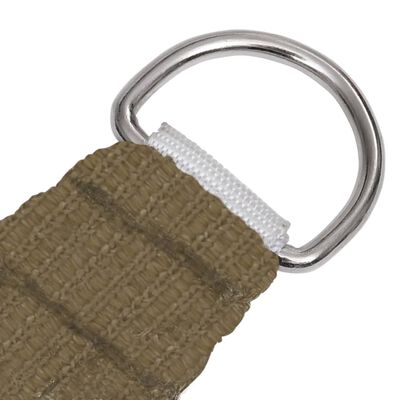 vidaXL Πανί Σκίασης Taupe 5 x 6 μ. από HDPE 160 γρ./μ²