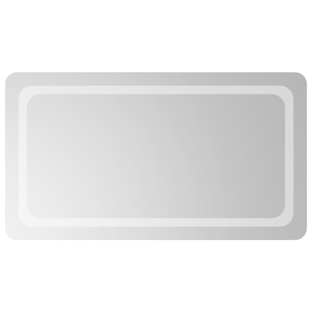 vidaXL Καθρέφτης Μπάνιου με LED 50x90 εκ.