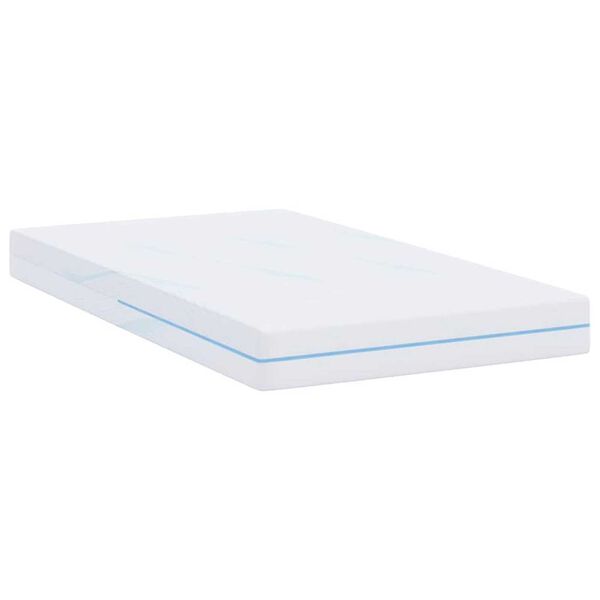 vidaXL Στρώμα Λευκό 100 x 200 cm Pěna