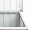 vidaXL Κουτί Αποθήκευσης Κήπου Καφέ 129 x 67 x 65 εκ.