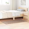 vidaXL Αντιολισθητικό Σαγκί Χαλάκι Καφέ 80 x 150 cm PP