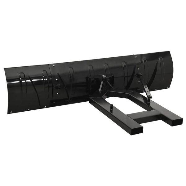 vidaXL Εκχιονιστικό για Περονοφόρο Μαύρο 200 x 48 εκ.