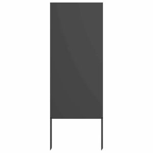 vidaXL Οθόνη Ιδιωτικότητας Κήπου Μαιανδρικό σχέδιο Μαύρο 50 x 140 εκ