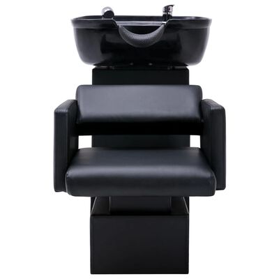 vidaXL Λουτήρας με Καρέκλα Κομμωτηρίου από Συνθετικό Δέρμα