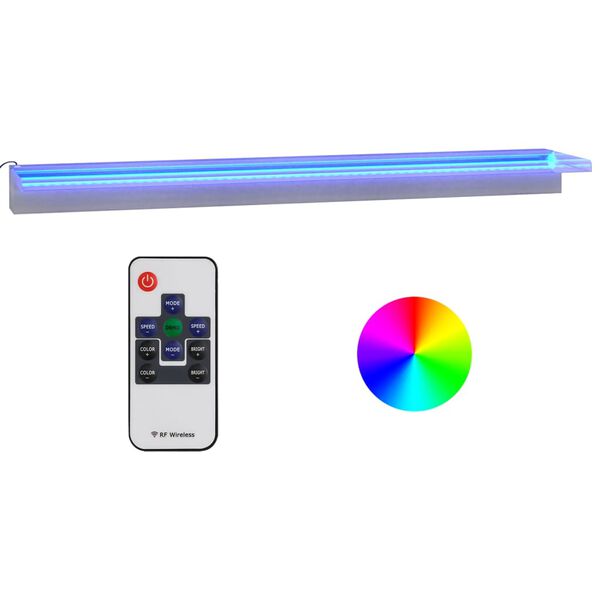 vidaXL &Sigma;&iota;&nu;&tau;&rho;&iota;&beta;ά&nu;&iota; &Kappa;&alpha;&tau;&alpha;&rho;&rho;ά&kappa;&tau;&eta;&sigmaf; &Pi;&iota;&sigma;ί&nu;&alpha;&sigmaf; &mu;&epsilon; RGB LED 108 &epsilon;&kappa; &Alpha;&nu;&omicron;&xi;. &Alpha;&tau;&sigma;ά&lambda;&iota;