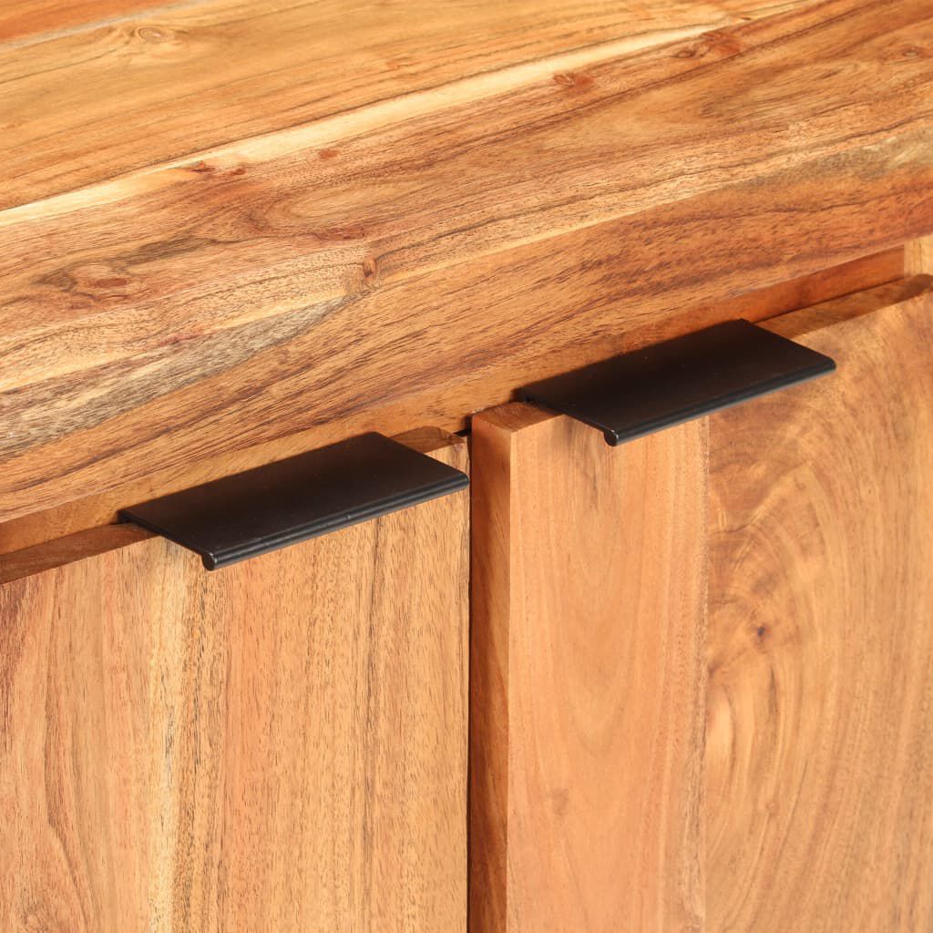 vidaXL Ντουλάπι 59 x 33 x 75 εκ. από Μασίφ Ξύλο Ακακίας