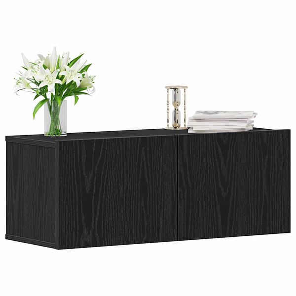 vidaXL &Nu;&tau;&omicron;&upsilon;&lambda;ά&pi;&iota; TV 2 pcs &Mu;&alpha;ύ&rho;&eta; &Omicron;&xi;&upsilon;ά 80 x 30 x 30 &epsilon;&kappa; &Epsilon;&pi;&epsilon;&xi;&epsilon;&rho;&gamma;&alpha;&sigma;&mu;έ&nu;&omicron; &xi;ύ&lambda;&omicron;