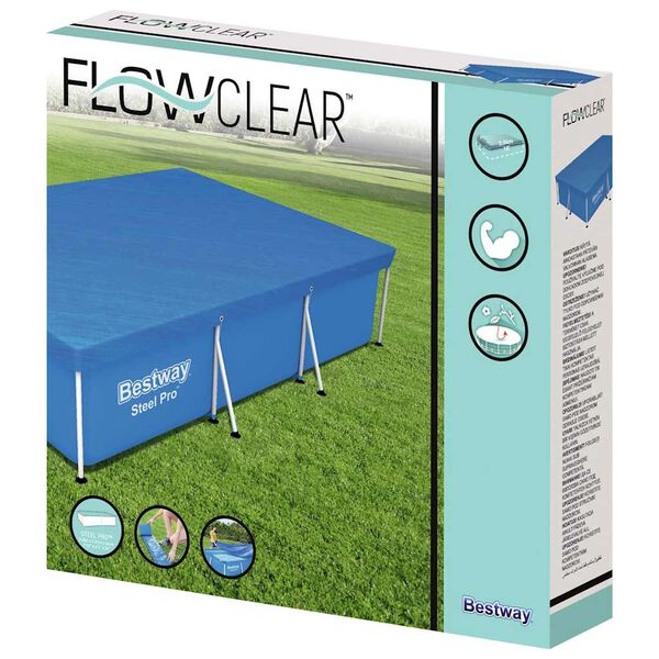 Bestway &Kappa;ά&lambda;&upsilon;&mu;&mu;&alpha; &Pi;&iota;&sigma;ί&nu;&alpha;&sigmaf; Flowclear 304 x 205 x 66 &epsilon;&kappa;.