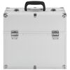 vidaXL Βαλίτσα Μακιγιάζ Ασημί 38x23x34 εκ. Αλουμινίου