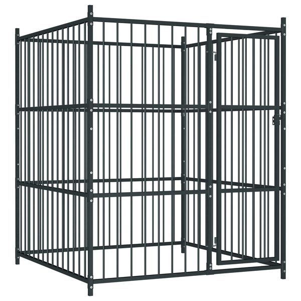 vidaXL Κλουβί Σκύλου Εξωτερικού Χώρου 150 x 150 x 185 εκ.