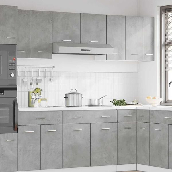 vidaXL Ντουλάπι Κρεμαστό Lyon Γκρι Σκυροδέματος 30x31x60 εκ. Επεξ.Ξύλο