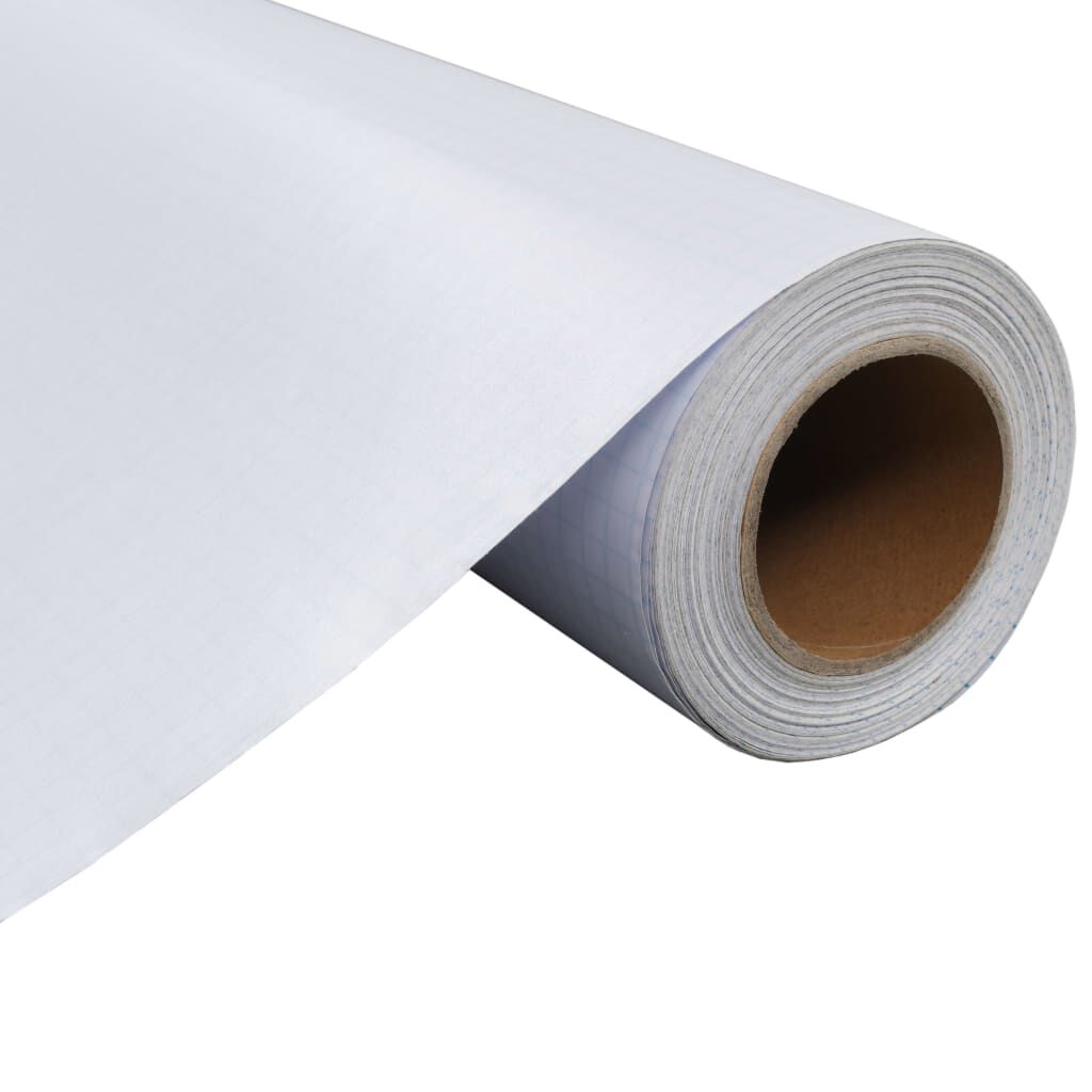 vidaXL Μεμβράνη Παραθύρου Ματ Γκρι 0,9x5 μ. PVC