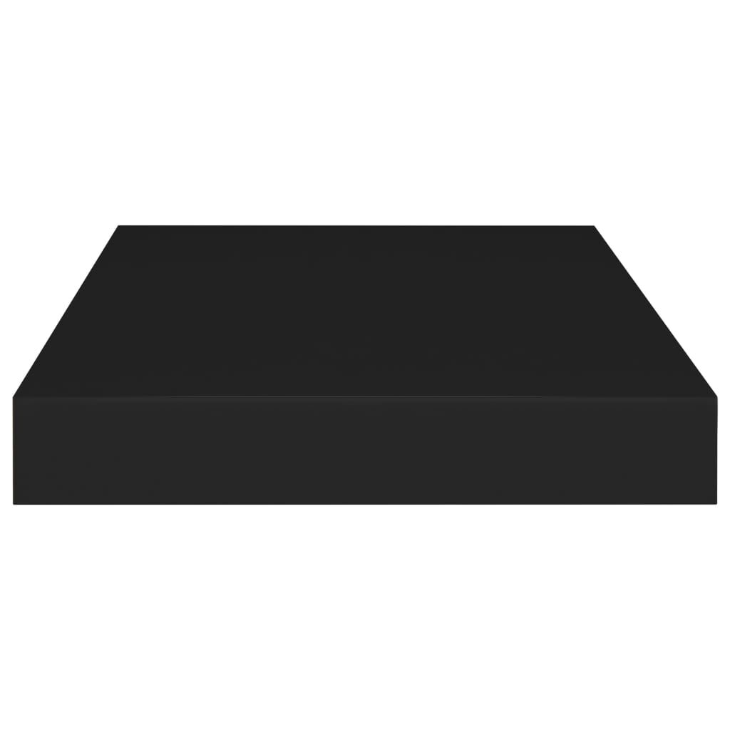 vidaXL Ράφι Τοίχου Μαύρο 40x23x3,8 εκ. MDF