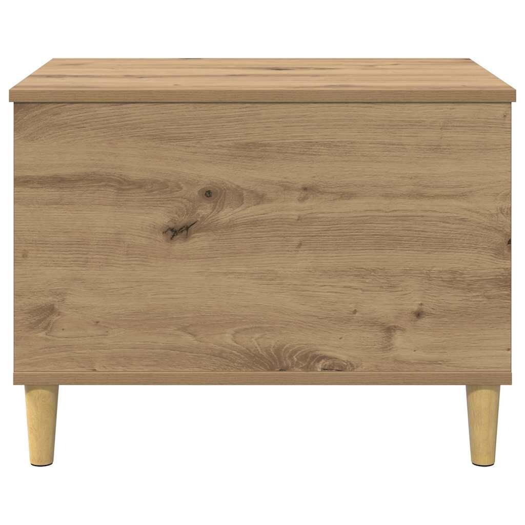 vidaXL Κομοδίνο artisan δρυς 60 x 44.5 x 45 εκ Επεξεργασμένο ξύλο
