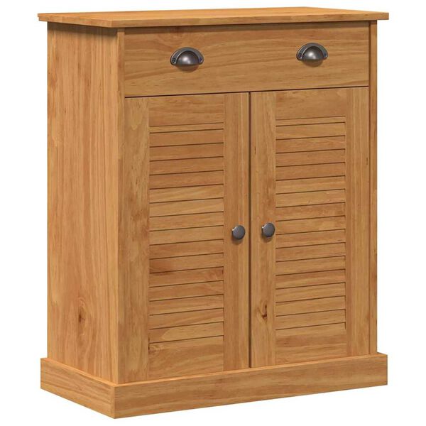 vidaXL Σετ Επίπλων Μπάνιου με συρτάρι 2 pcs Καφέ 67.5 x 34 x 80 εκ.
