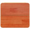 vidaXL Κομοδίνο Καφέ κεριού 39 x 34 x 33 εκ. Μασίφ ξύλο πεύκου
